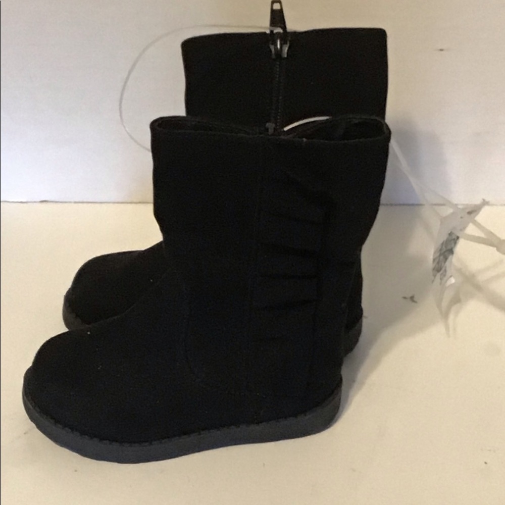 Cat and Jack - Toddler Girls Black Boots (NWOT) - Picture 2 of 4